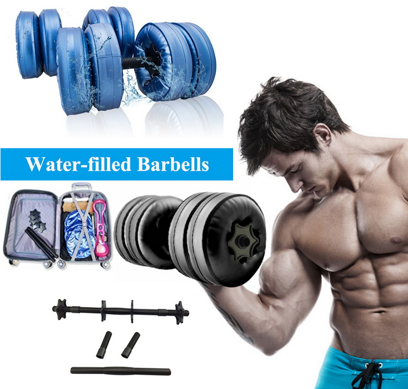 Fortis Flow Dumbbells — Adjustable Water-Weight Set (20–25kg)