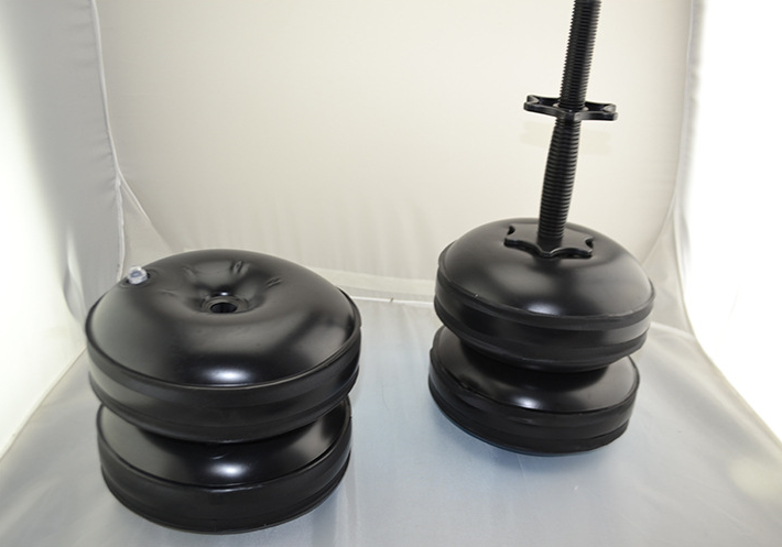 Fortis Flow Dumbbells — Adjustable Water-Weight Set (20–25kg)