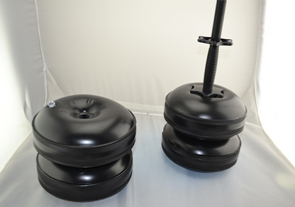 Fortis Flow Dumbbells — Adjustable Water-Weight Set (20–25kg)