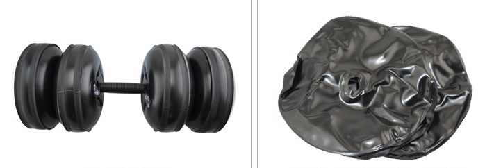 Fortis Flow Dumbbells — Adjustable Water-Weight Set (20–25kg)